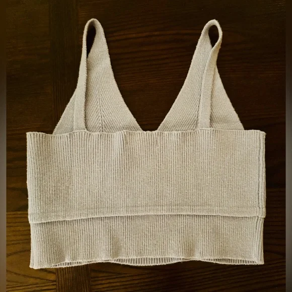 Dictionary Knitwear crop top size L casual Boho retro festival Y2K preppy NWT - Picture 4 of 12